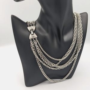 Vintage Multi Strand Silverton Necklace